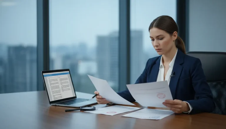 Certified translations and forms